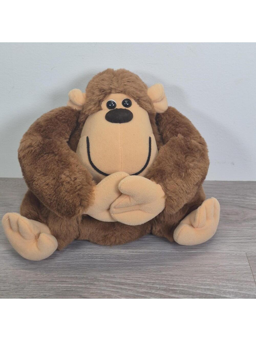 Applause Vintage Knickerbocker Monkey Gorilla Ape Plush Stuffed Animal Toy 1981